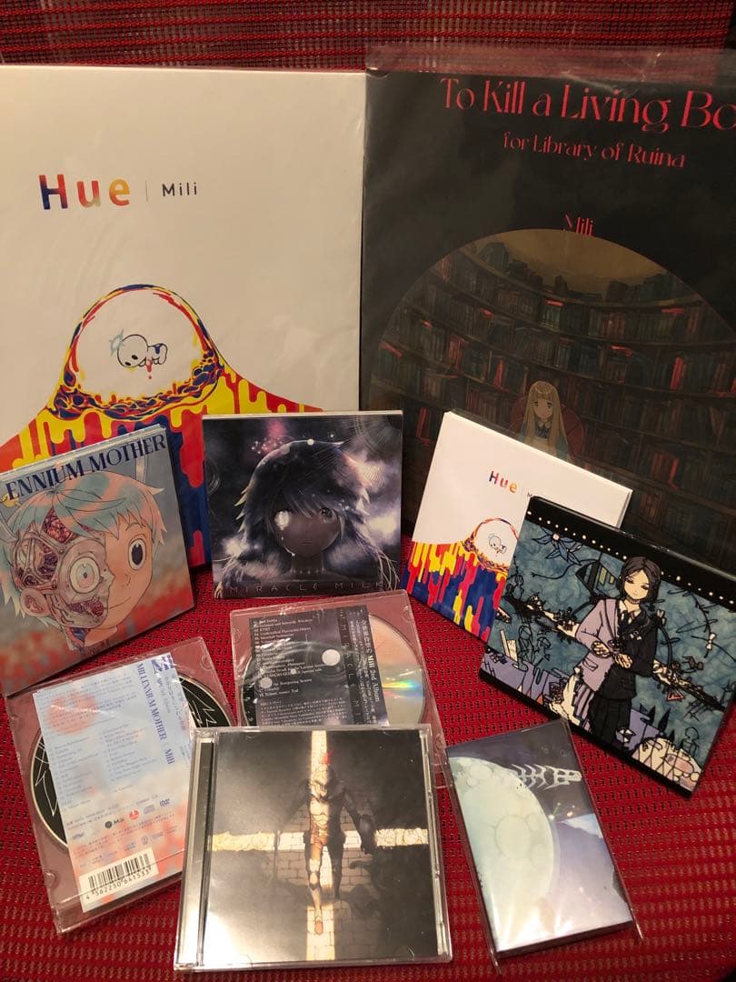 Mili レコード　CD DVD 初回限定版　セット