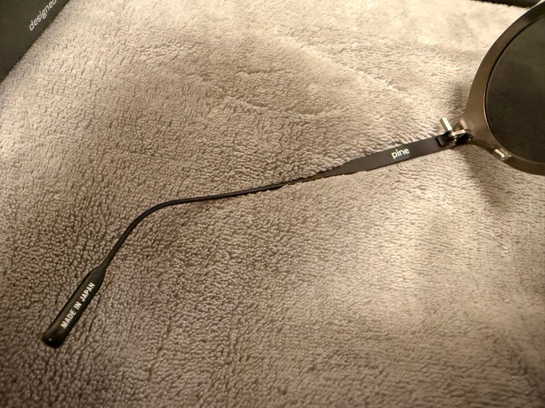 新品同様 pine 1041 パイン サングラス メガネ 日本製眼鏡