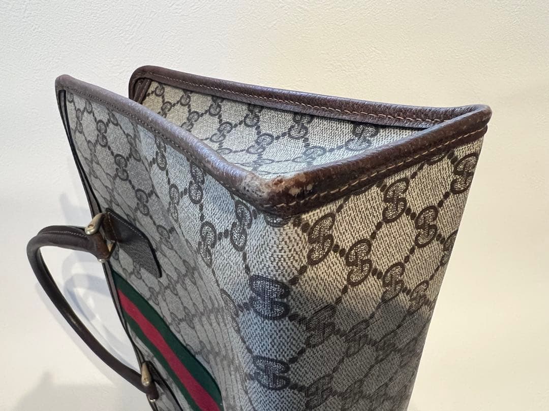 1*す様 GUCCIオールドグッチ ハンドバック ビジネスバッグ