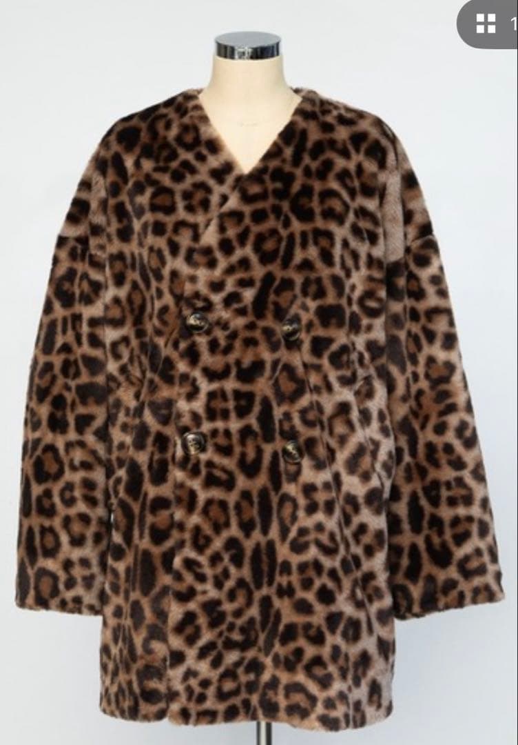 wcj レオパードコート