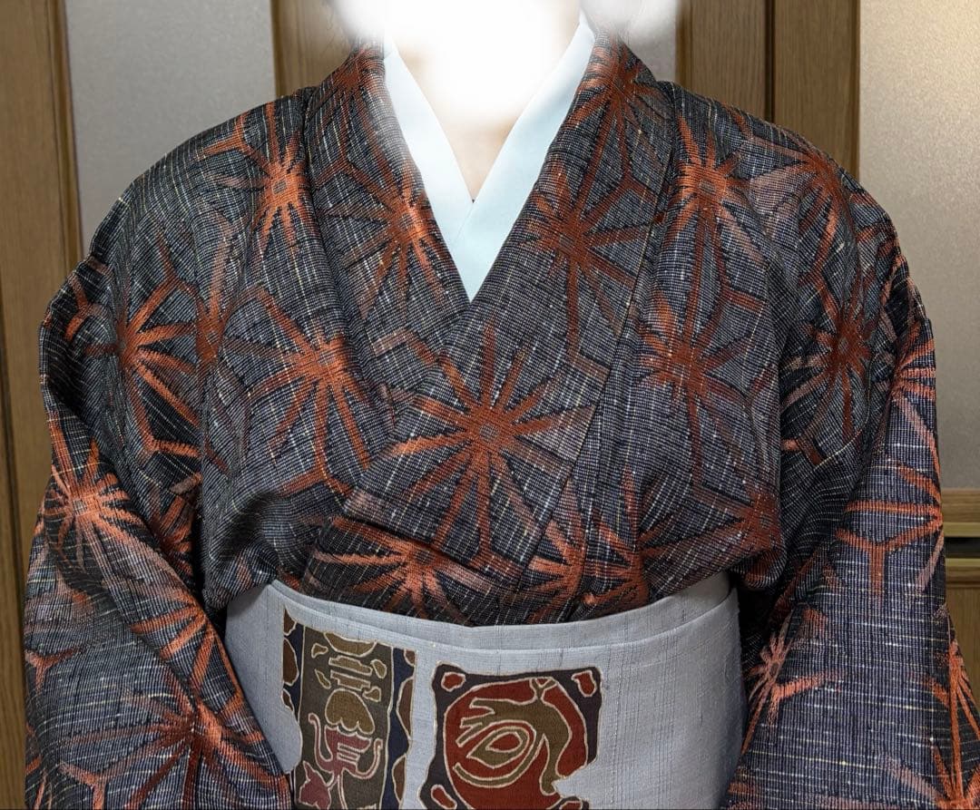 わ*る様 【美品】　洗える着物　リユース