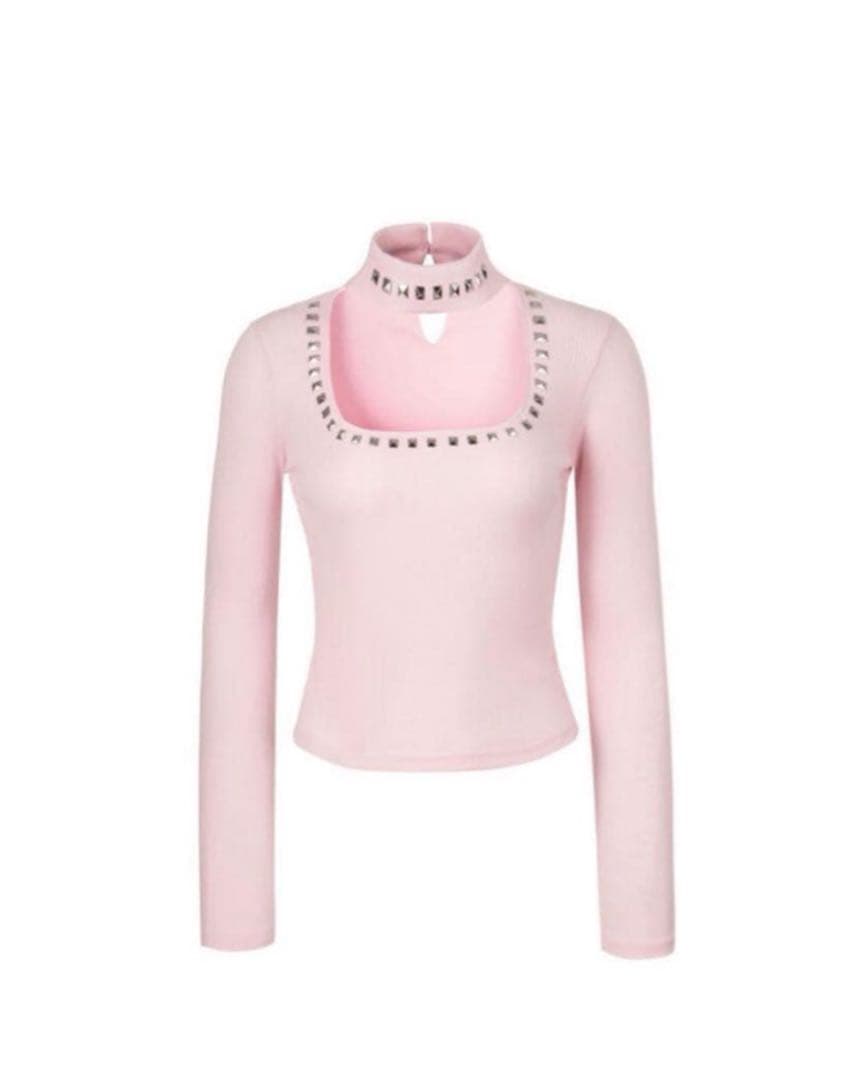 トップス babylclub Bmc studs choker t