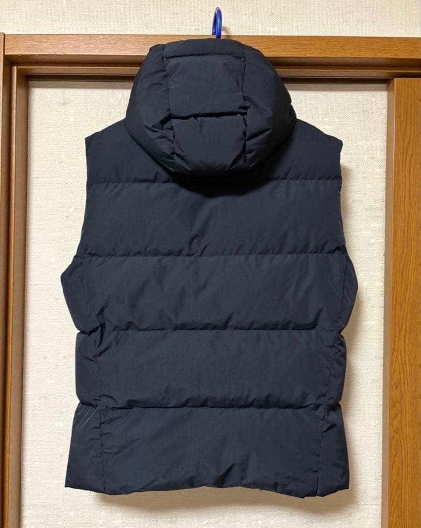 Polo Ralph Lauren フード　ダウンベスト ブラック　ビッグポニー