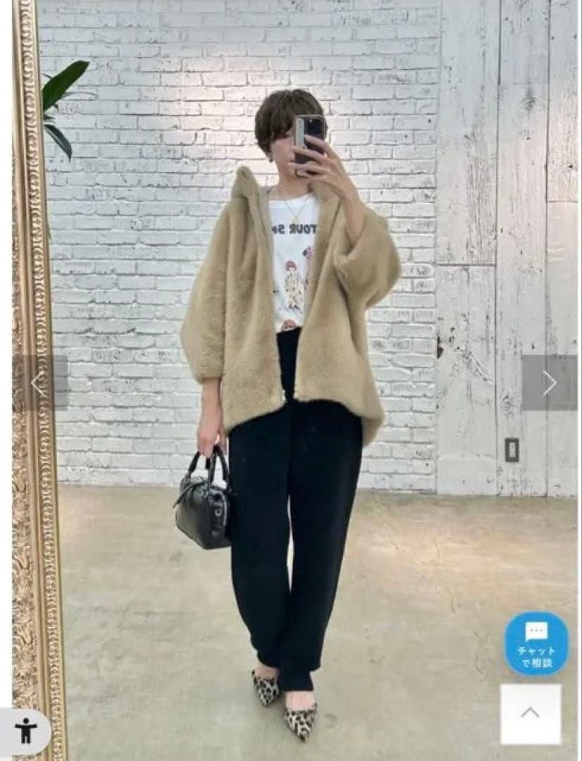 Whim Gazette【THE PAUSE】フェイクファードルマンコート