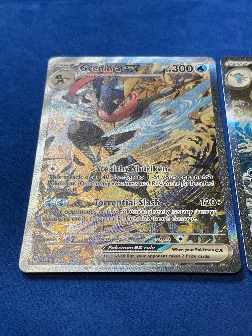 ゲッコウガex / キングドラex 海外限定 和柄イラスト プロモ セット 美品