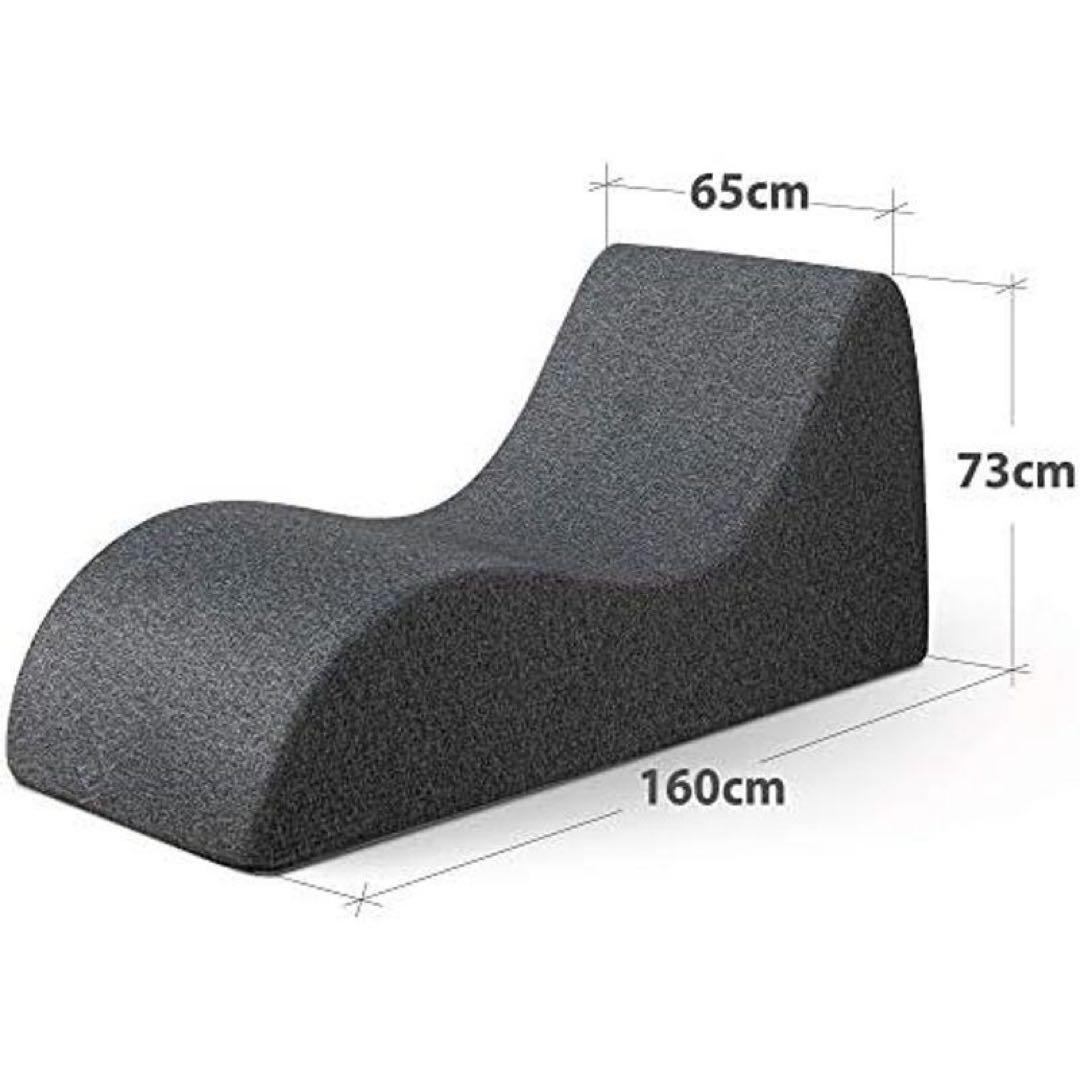 8/20迄値下げ【新品未開封】ZINUS ソファーチェア ダークグレー くつろぎ