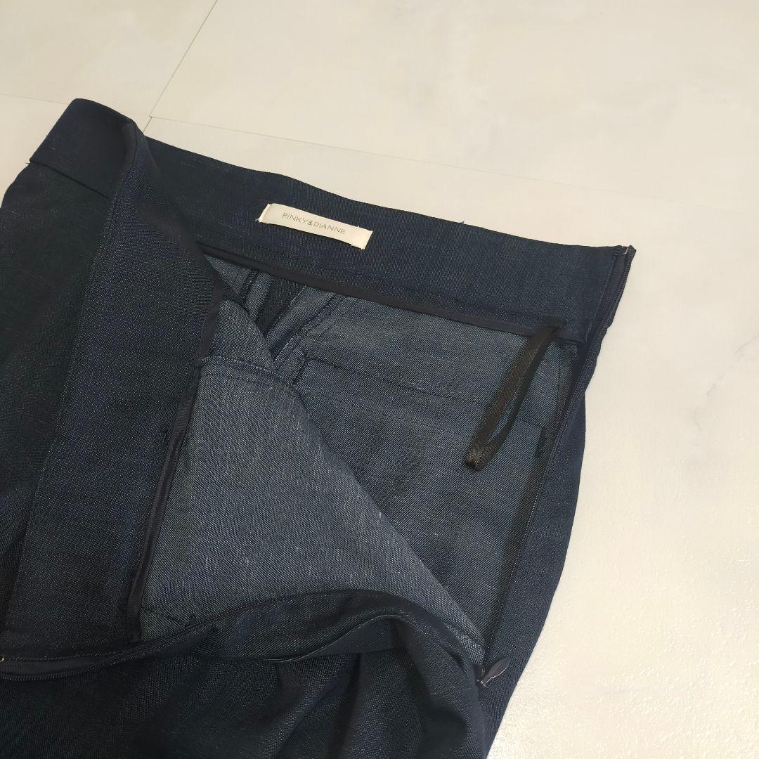 完売カラー✨ピンキーアンドダイアン　メタル釦パンツ　ネイビー　24SS