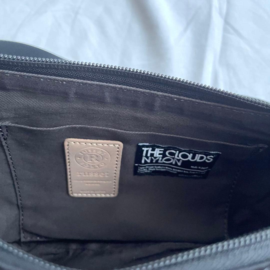 【未使用級】russet ラシット　クラウズナイロン　ラウンドショルダー