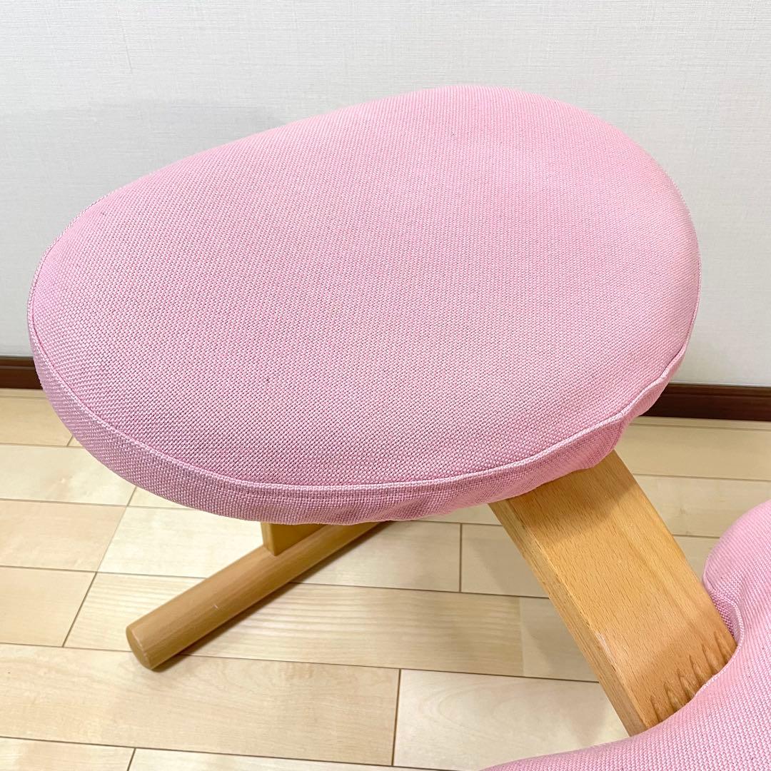 バランスラボ バランスチェア バランスイージー ピンク 中古品 サカモトハウス