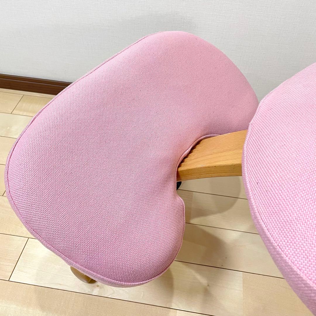 バランスラボ バランスチェア バランスイージー ピンク 中古品 サカモトハウス