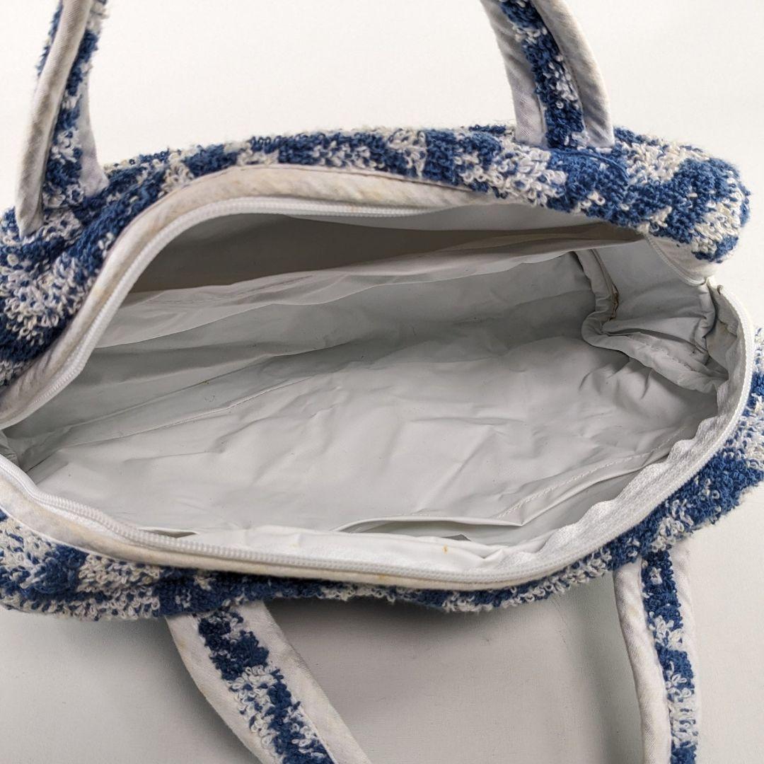 Dior クリスチャンディオール トロッター ハンドバッグ ミニバッグ パイル地