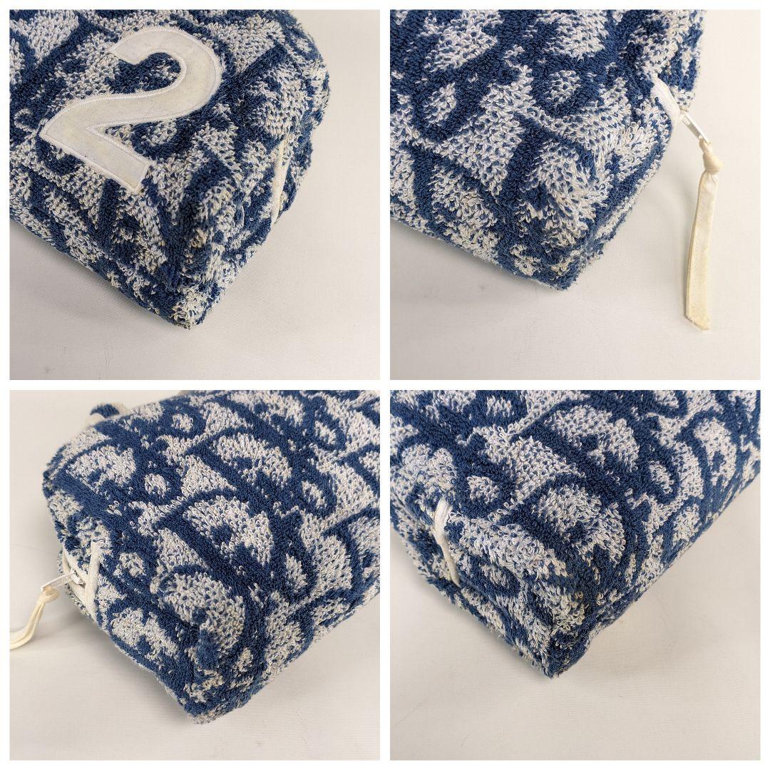 Dior クリスチャンディオール トロッター ハンドバッグ ミニバッグ パイル地