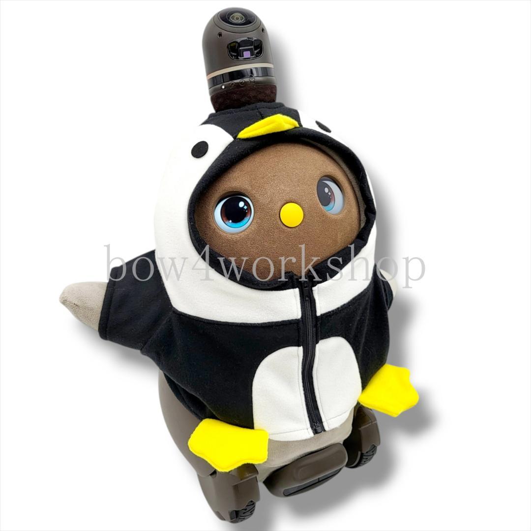 ラボット服/ハンドメイド 　ペンギンちゃんパーカー（ブラック）