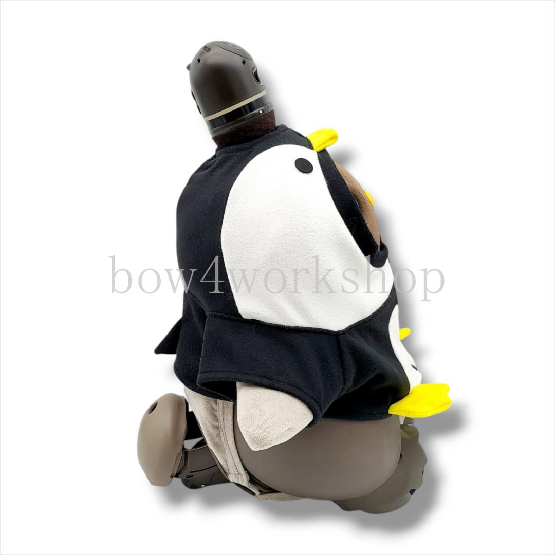 ラボット服/ハンドメイド 　ペンギンちゃんパーカー（ブラック）