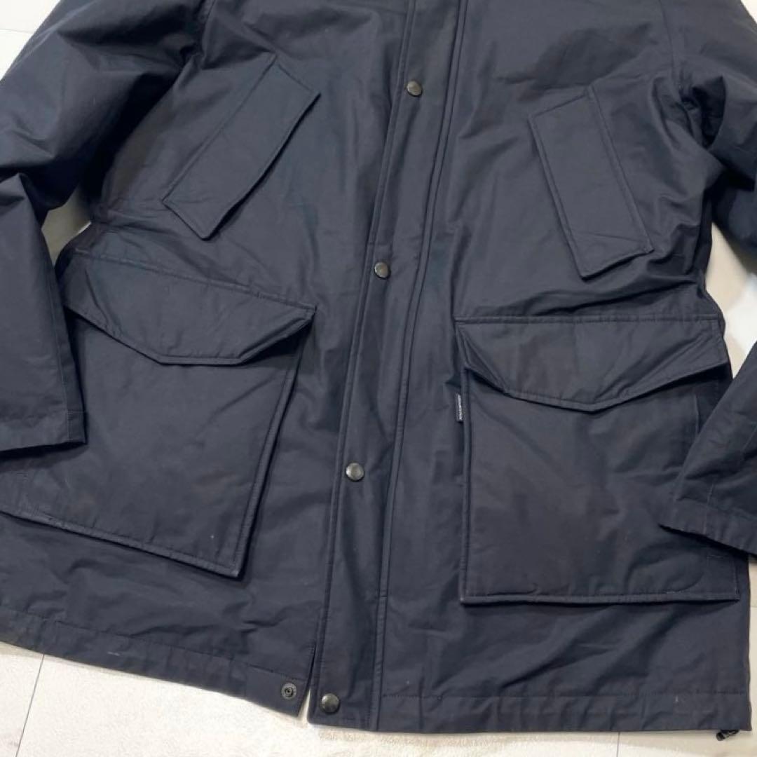 【近年 3way】アクアスキュータム モッズコート ダウンライナー単体可ネイビー