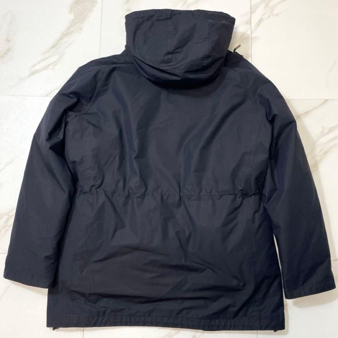 【近年 3way】アクアスキュータム モッズコート ダウンライナー単体可ネイビー