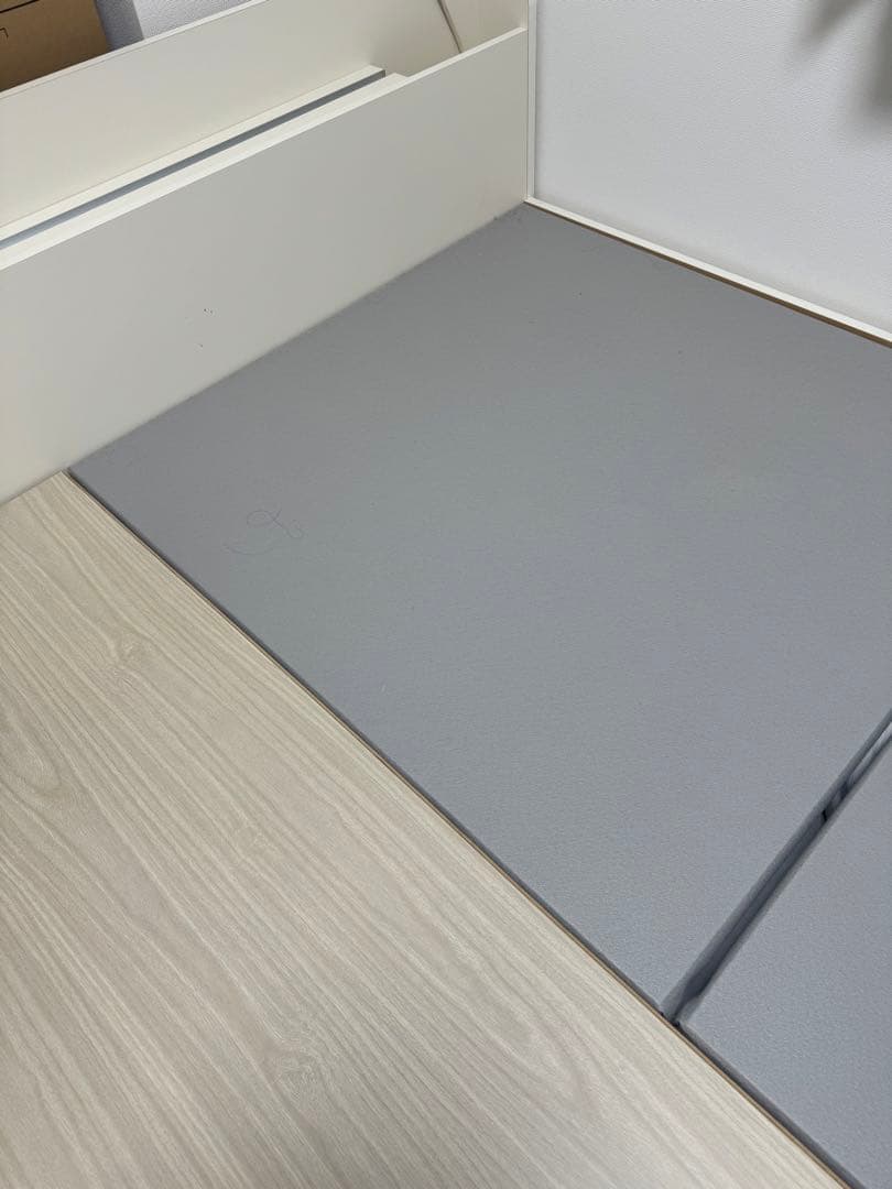 【8/31まで掲載予定】ダブルベッドフレーム 収納大