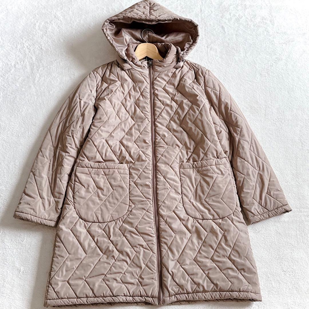 極美品☆【Milk Tea 】Stella 4way ロングママコート ベージュ