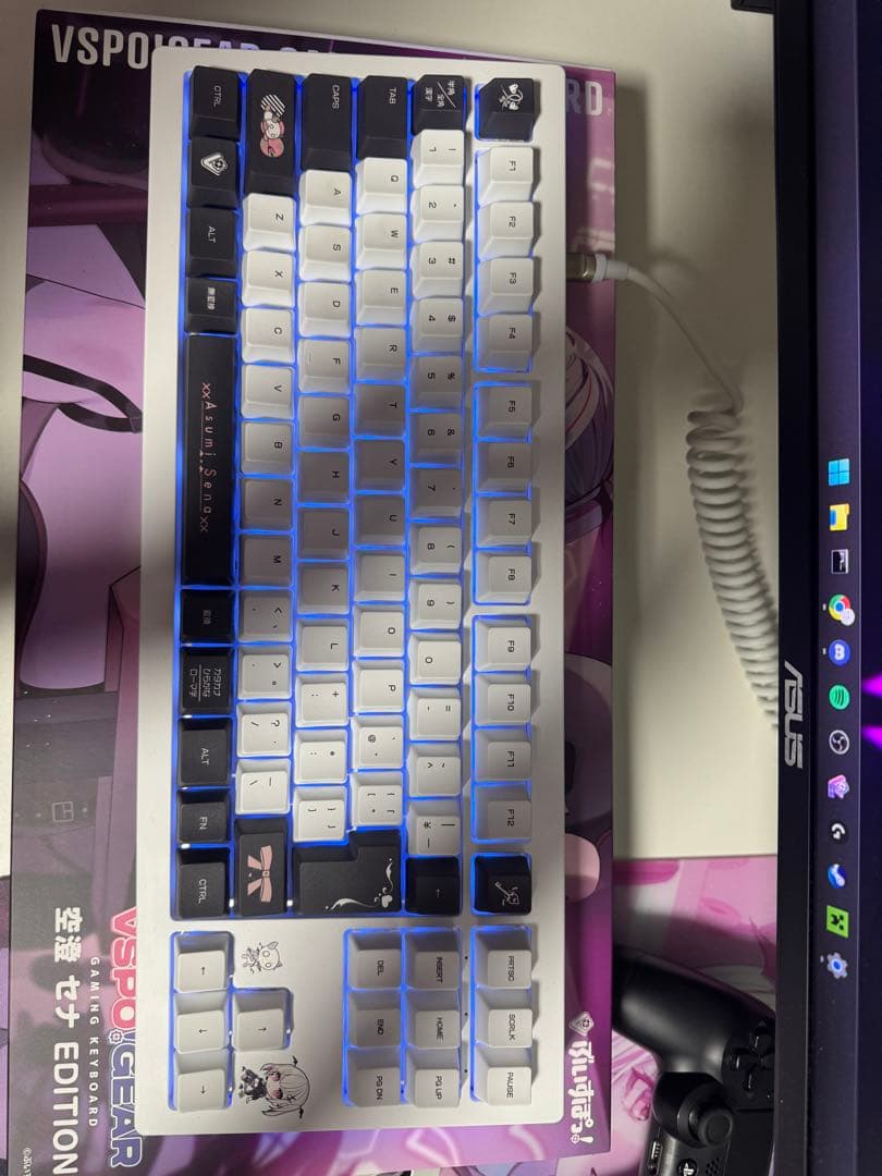 VSPOキーボード 空澄セナEDITION