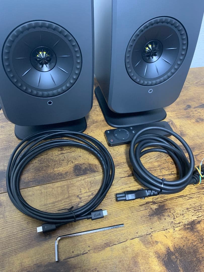 未使用に近い良品 KEF LSX II LT ワイヤレススピーカー ペア