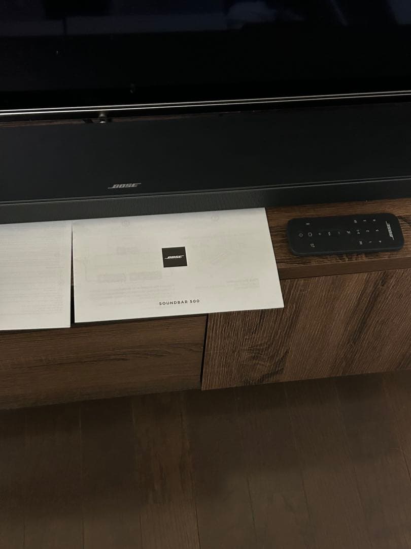 Bose Soundbar 500 サウンドバー　電源ケーブル、説明書等付き
