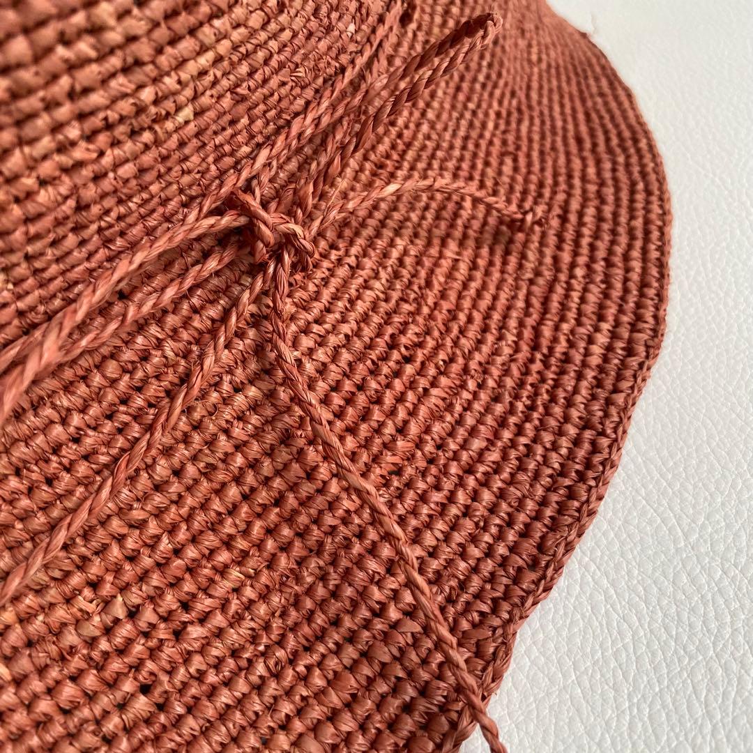 極美品　ヘレンカミンスキー　プロバンス7 ラフィアハット