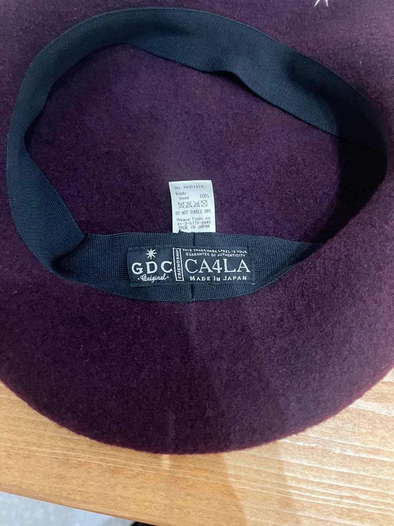GDC × CA4LA ベレー帽
