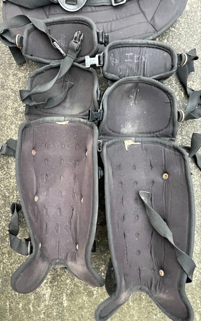 ミズノ　軟式用キャッチャー防具セット