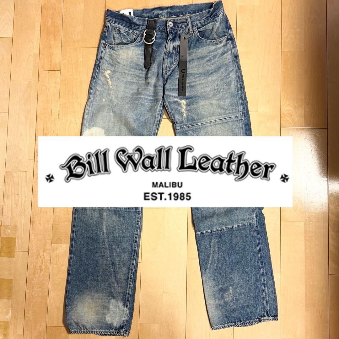 Bill Wall Leather/William Wall ダメージ Mサイズ