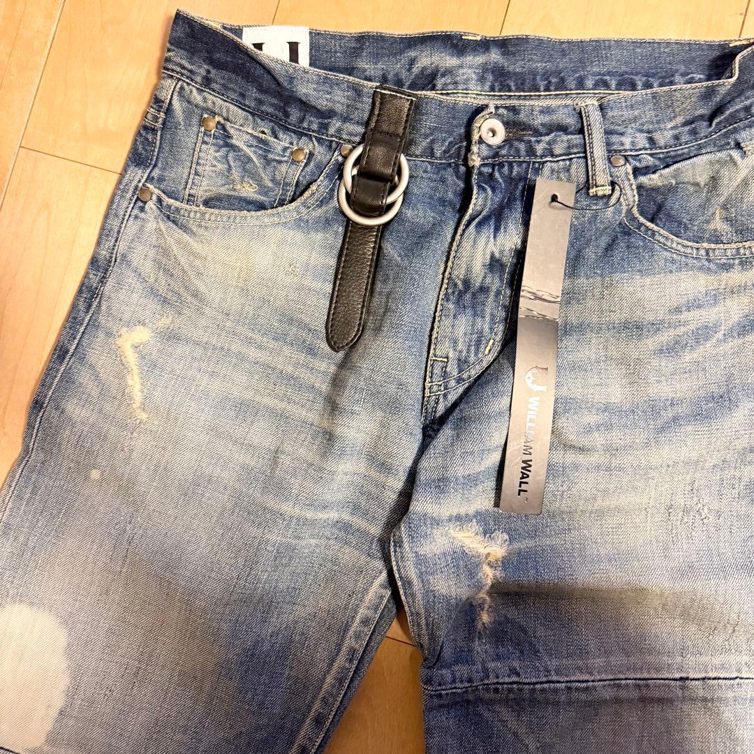 Bill Wall Leather/William Wall ダメージ Mサイズ