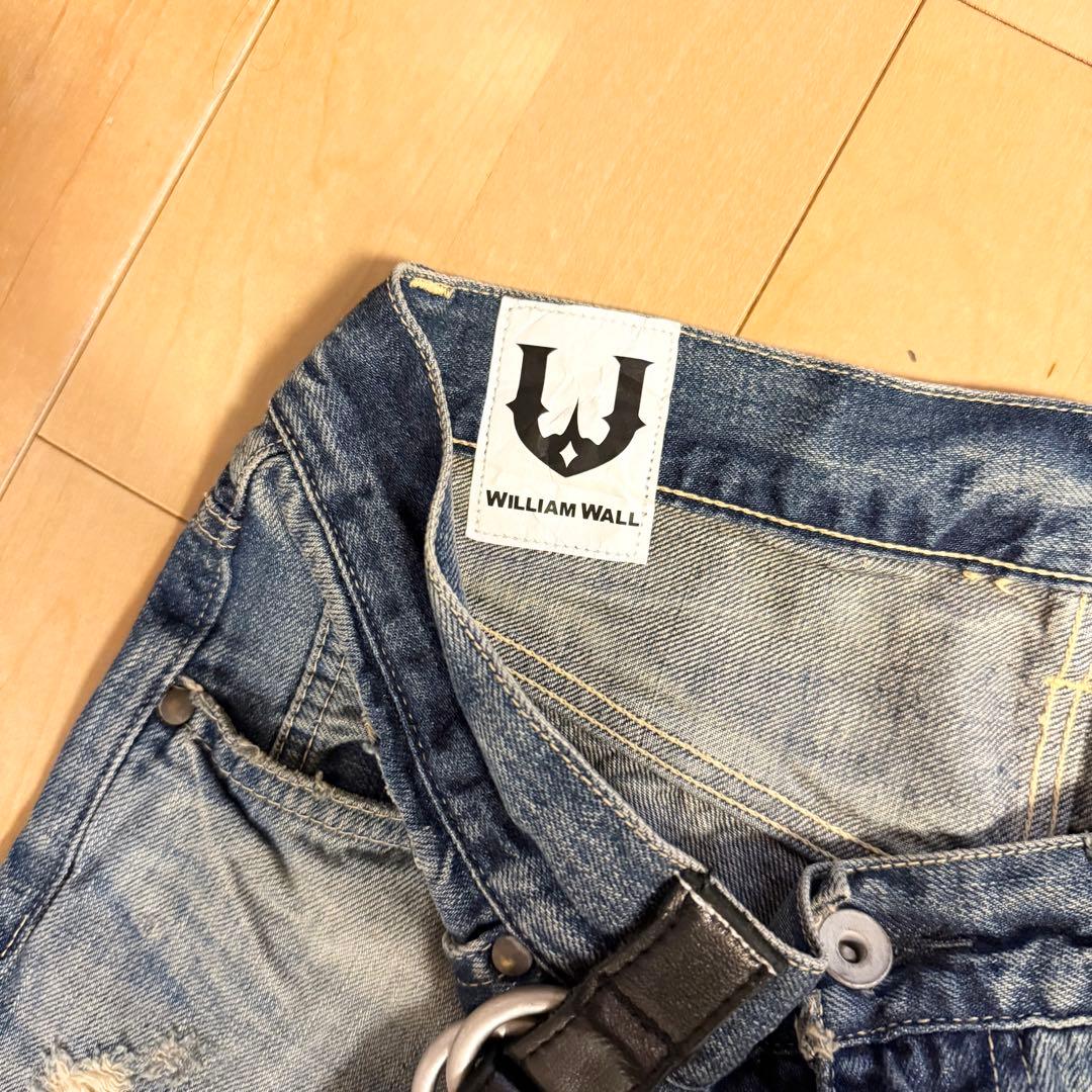 Bill Wall Leather/William Wall ダメージ Mサイズ