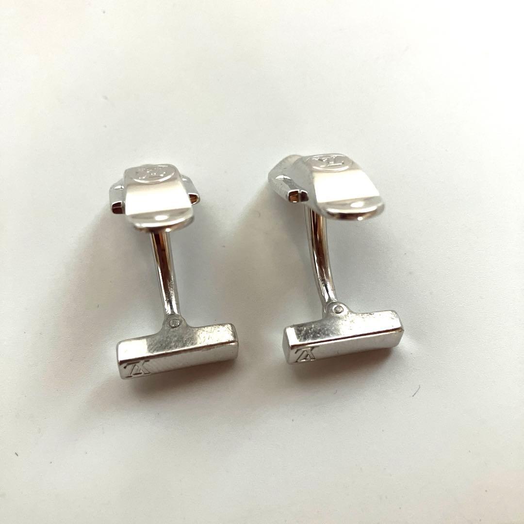 LOUIS VUITTON ルイヴィトン ブトン ドゥマンダミエ カフス