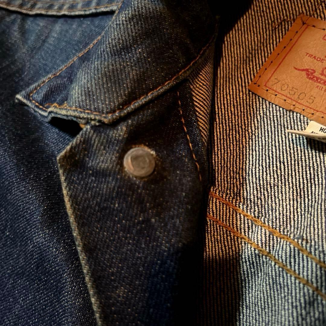 リーバイス Big E 直後 66 デニムジャケット Gジャン ビンテージ