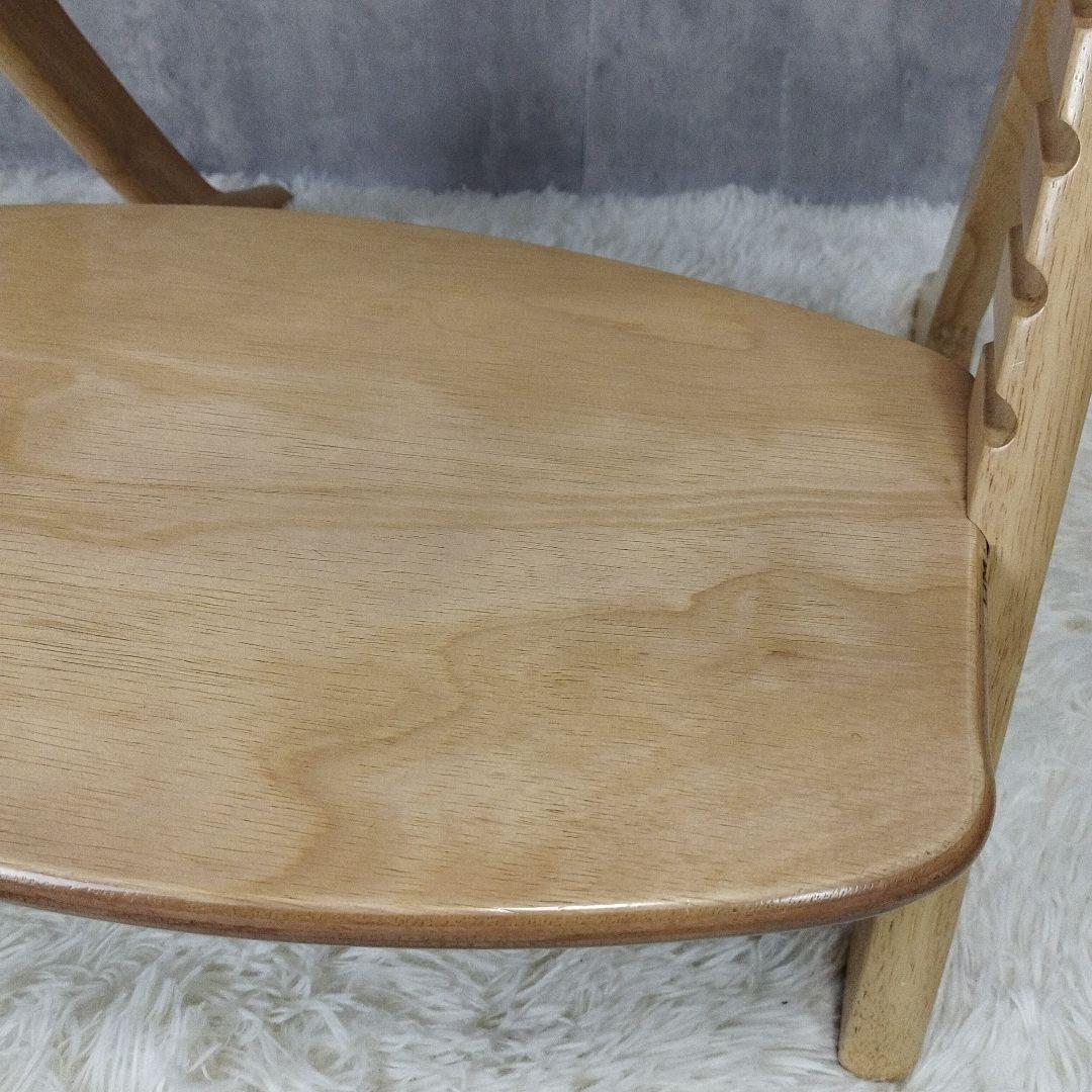 【美品】大和屋　すくすくチェアプラス　テーブル&ガード付き　ナチュラル