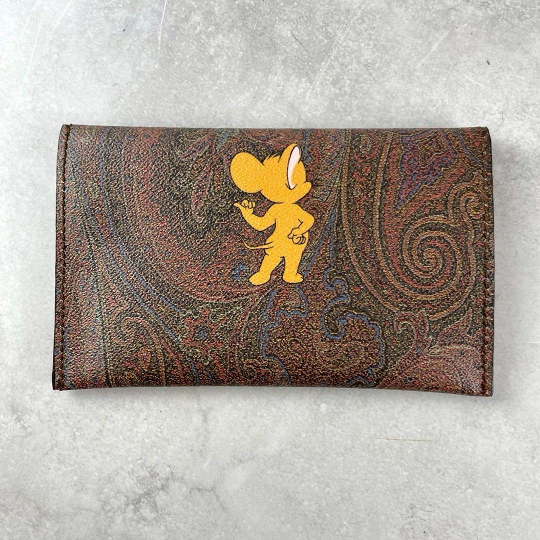 ETRO エトロ　クラッチバッグ　トムとジェリー　コラボ　ペイズリー