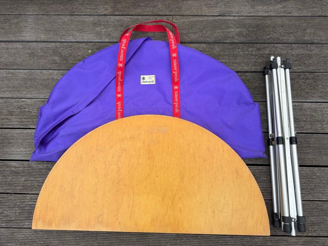  peak スノーピーク ローテーブルラウンド　LV-042T 廃盤品