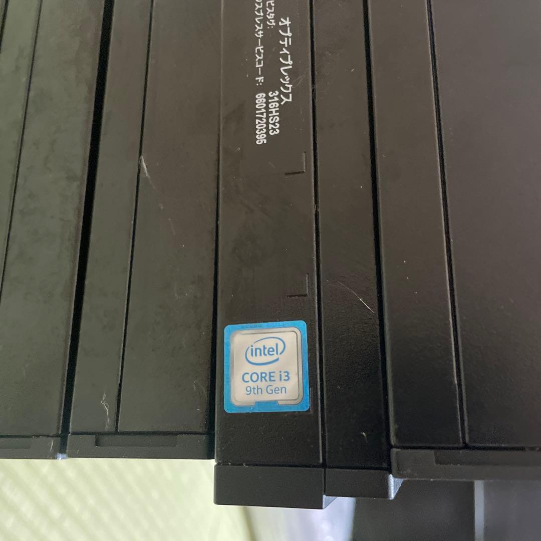 第9世代OptiPlex 3070 Core i3-9100T ジャンク扱い