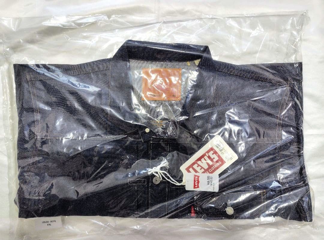 新品 未開封 リジッド 46 Tバック 506XXE 1936 リーバイス