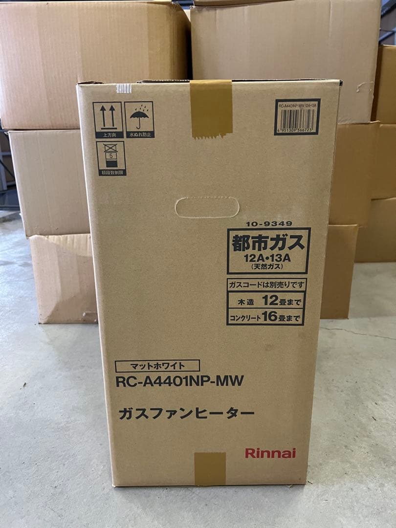 Rinnai ガスファンヒーター RC-A4401NP-MW