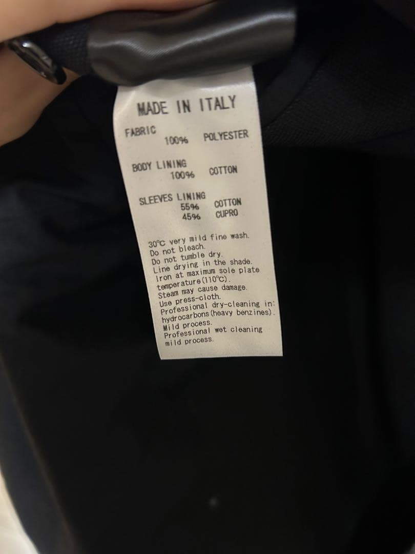 raf simons resilencer 22ssテーラードジャケット