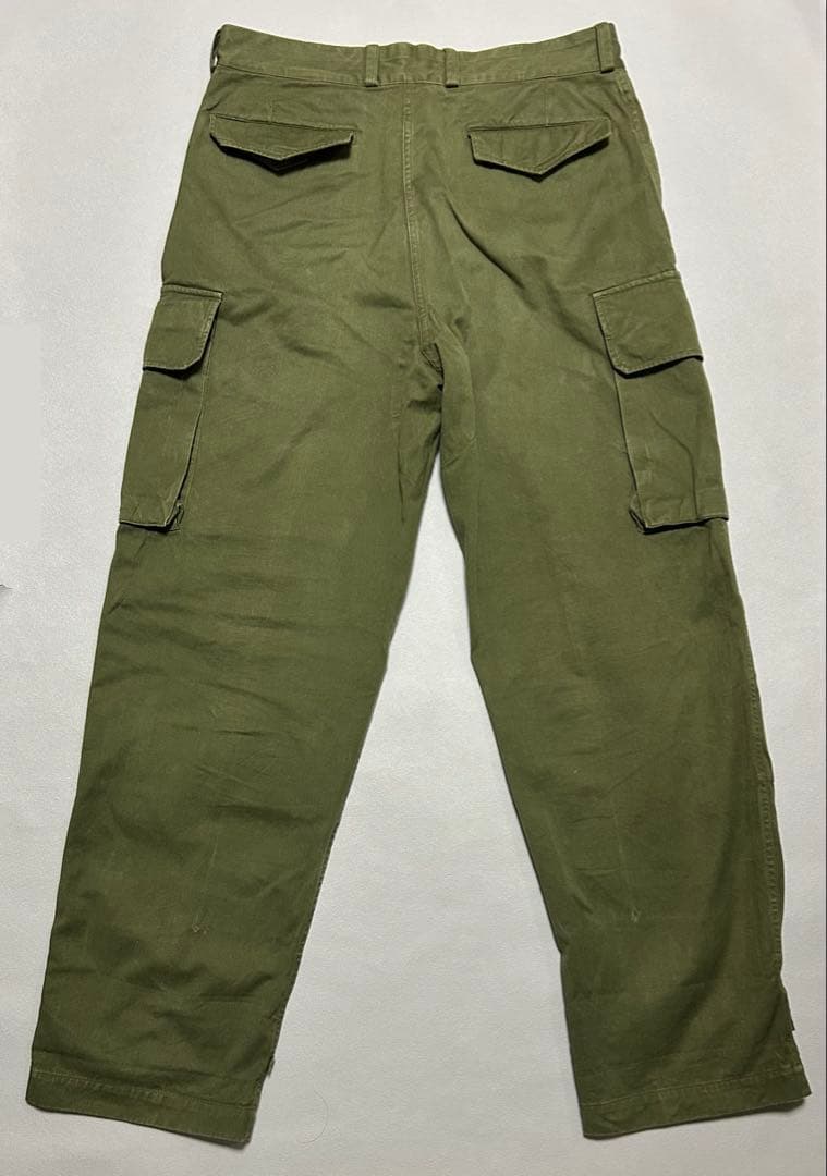 た*ん様 60s FRENCH ARMY M47 HBTカーゴパンツ 後期 45