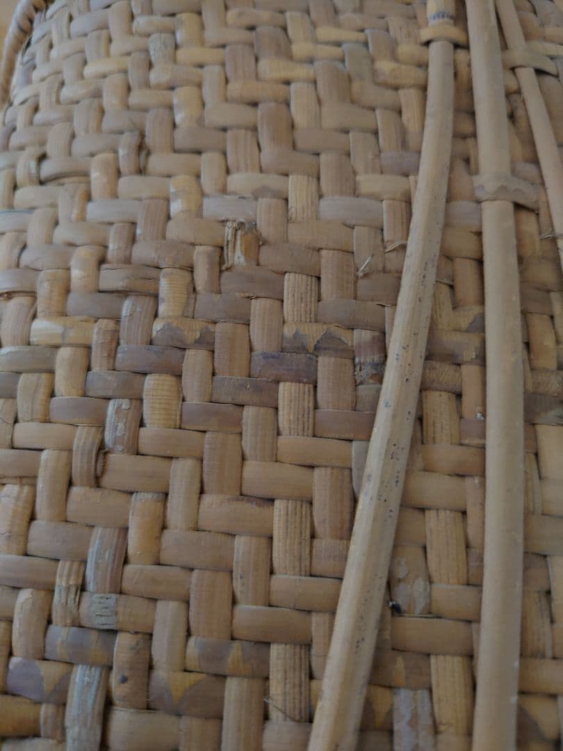 竹籠　大きいサイズ　市場籠　竹かご　マルシェカゴ