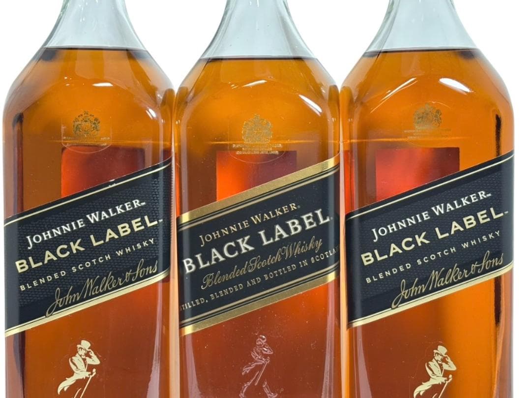 ジョニーウォーカー ウイスキー 12年 1,000ml × 3本セット