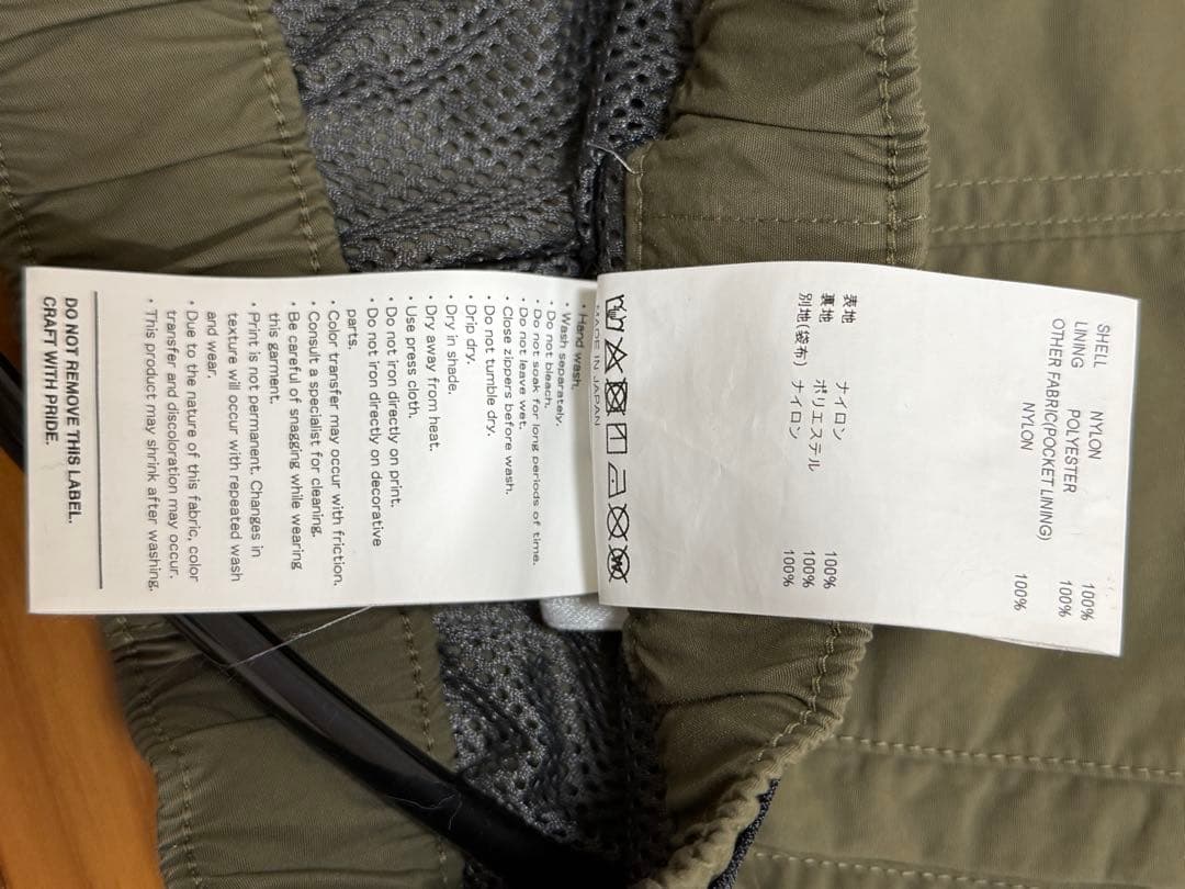 WTAPS TROUSERS / NYLON. WEATHER オリーブ