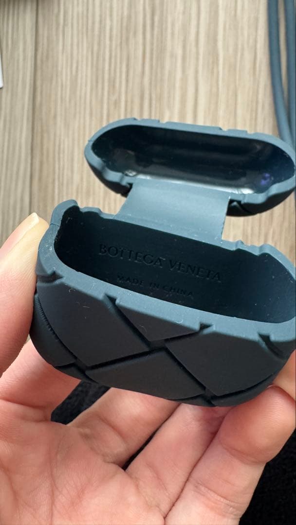 Airpods第3世代 Bottega Veneta ケース deep blue