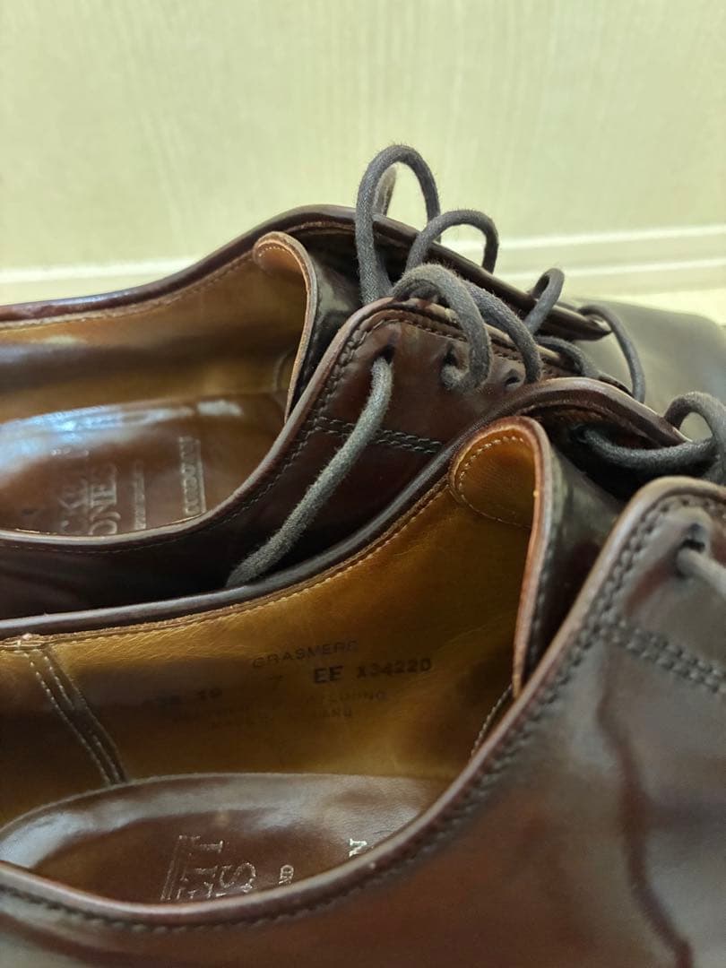 靴 CROCKETT&JONES CORDOVAN GRASMERE 7EE