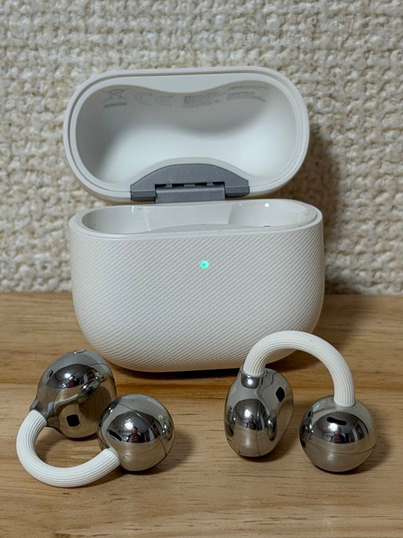 【希少美品】HUAWEI FreeClip 2（ホワイト）日本未発売