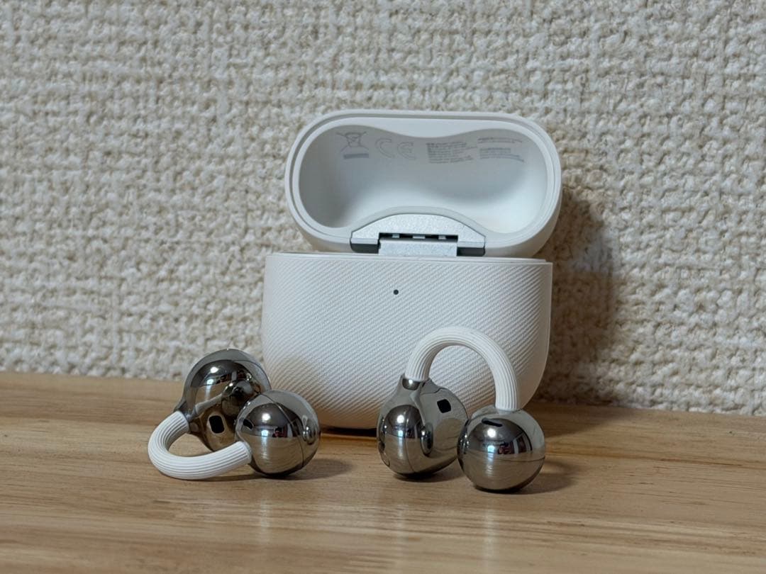 【希少美品】HUAWEI FreeClip 2（ホワイト）日本未発売