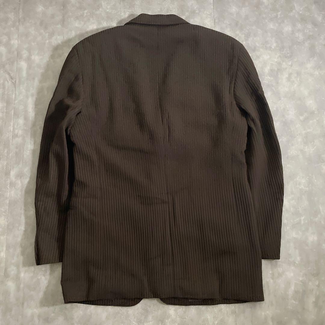 極上高級イタリア製コーデュロイスーツ × saint Laurentネクタイ