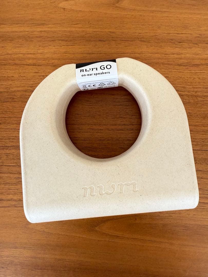 nwm GO オープンイヤー型ネックバンドワイヤレス耳スピーカー（White）